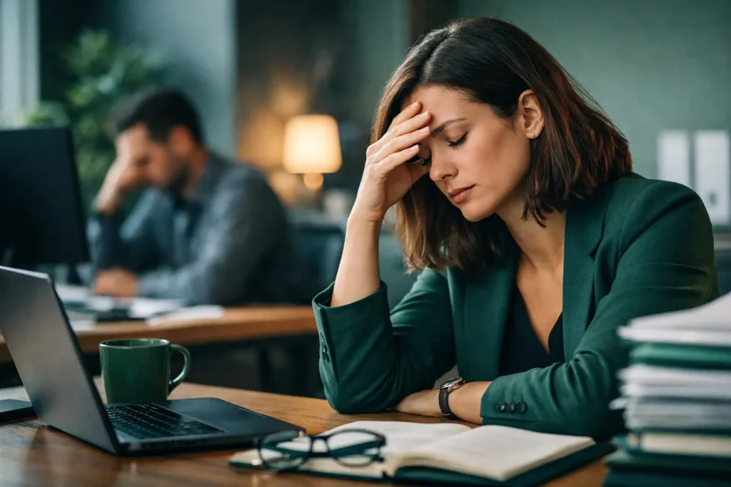7 sinais de esgotamento profissional