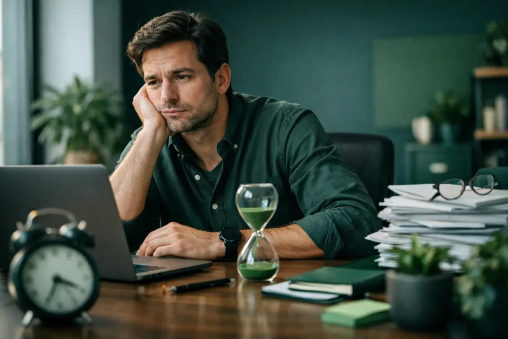 Imagem atual: Como vencer procrastinação no trabalho
