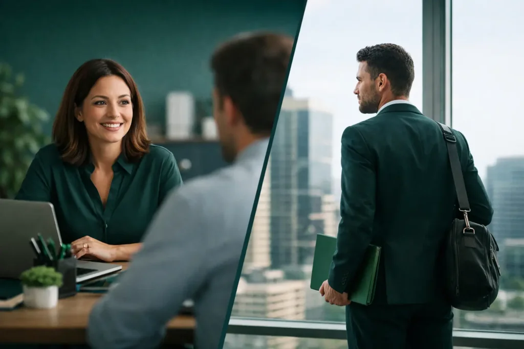 Promoção interna ou mudança de empresa?