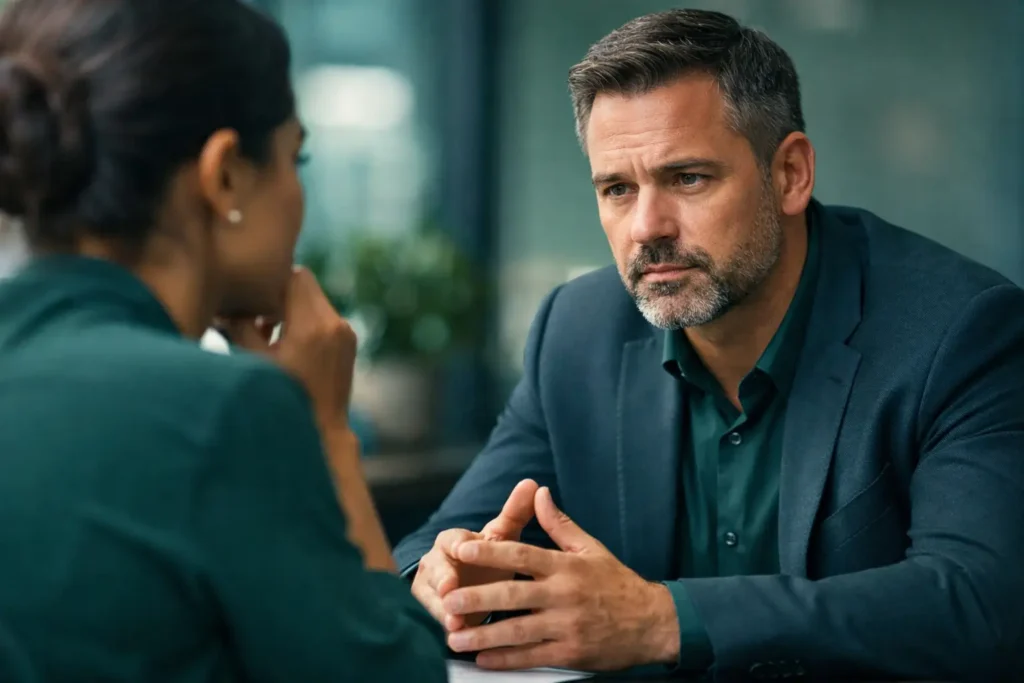 Melhores práticas para feedback difícil na liderança